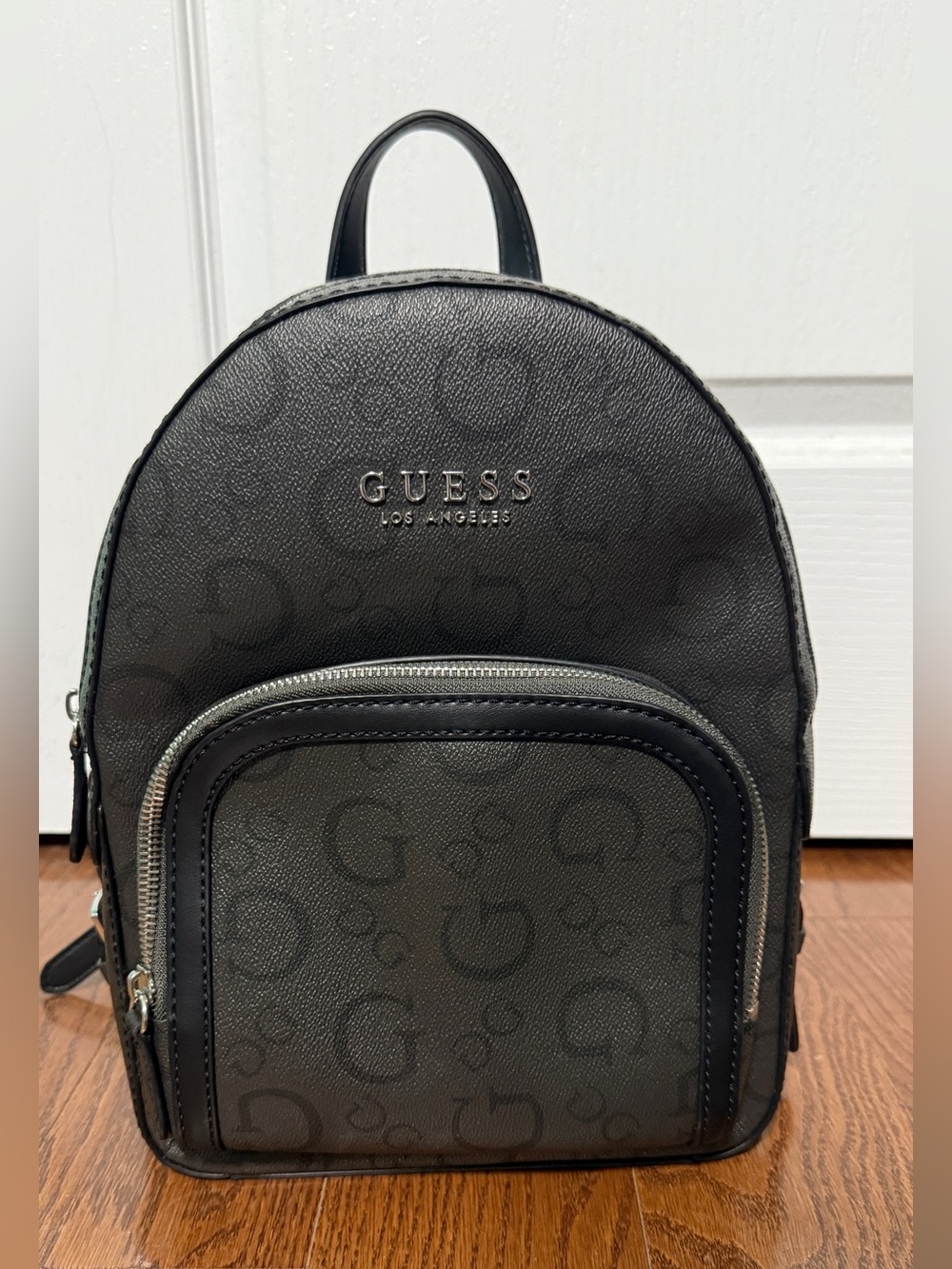 GUESS Black Logo Mini Backpack